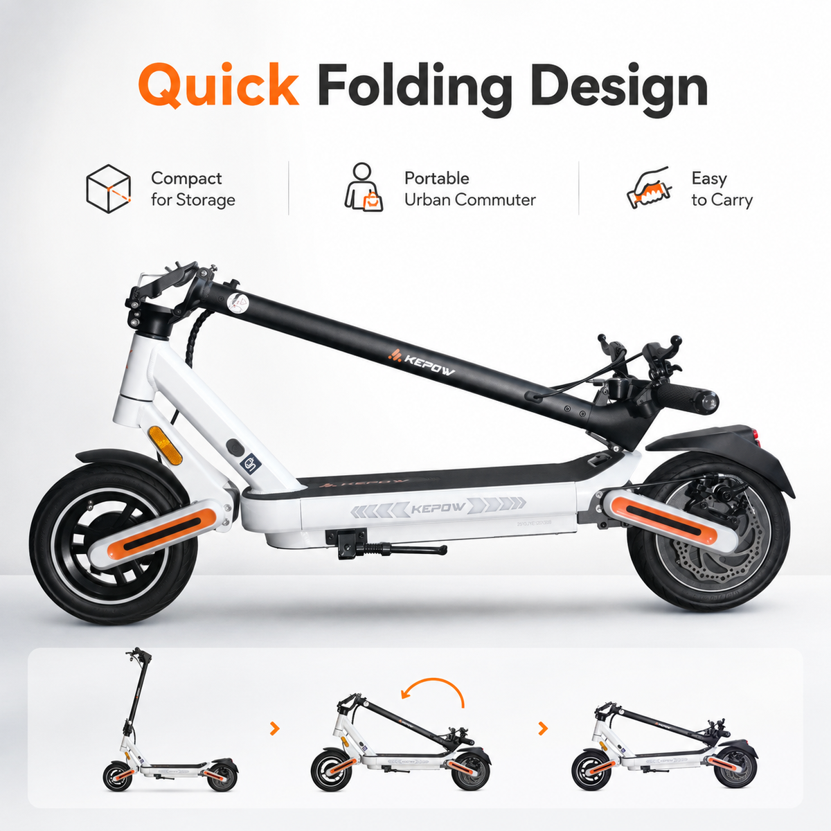 KEPOW E12 Electric Scooter