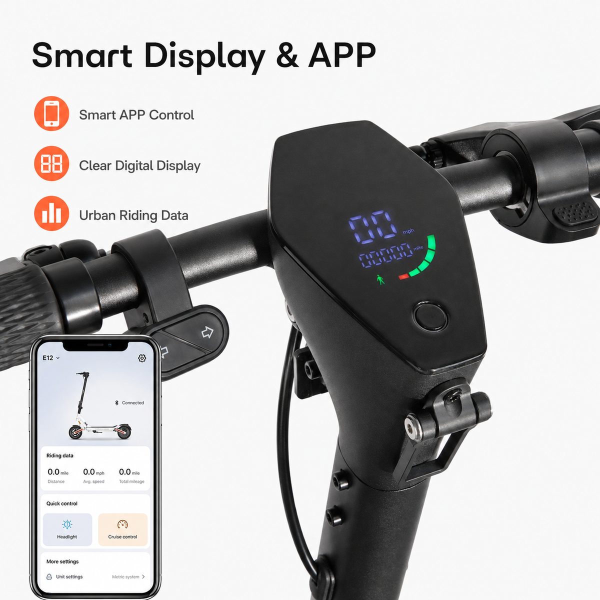 KEPOW E12 Electric Scooter